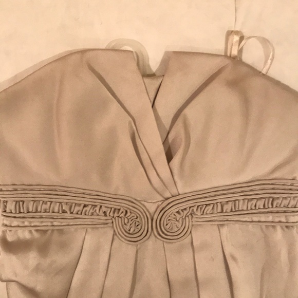 Silk strapless bubble dress - Picture 3 of 8